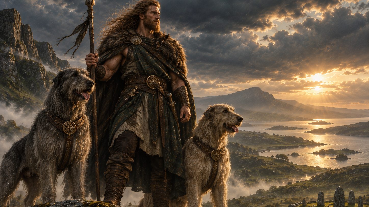 Fionn mac Cumhaill, cazador y líder legendario de los Fianna